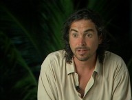 Alfonso Cuarn sports longer and darker hair in his 2001 interview.