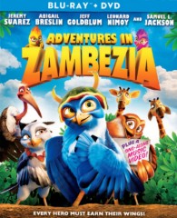 Adventures in Zambezia (2012) Blu-ray + DVD combo pack cover art -- click to buy from Amazon.com