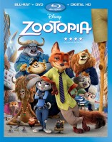Zootopia: Blu-ray + DVD + Digital Copy combo pack cover art -- click to buy from Amazon.com