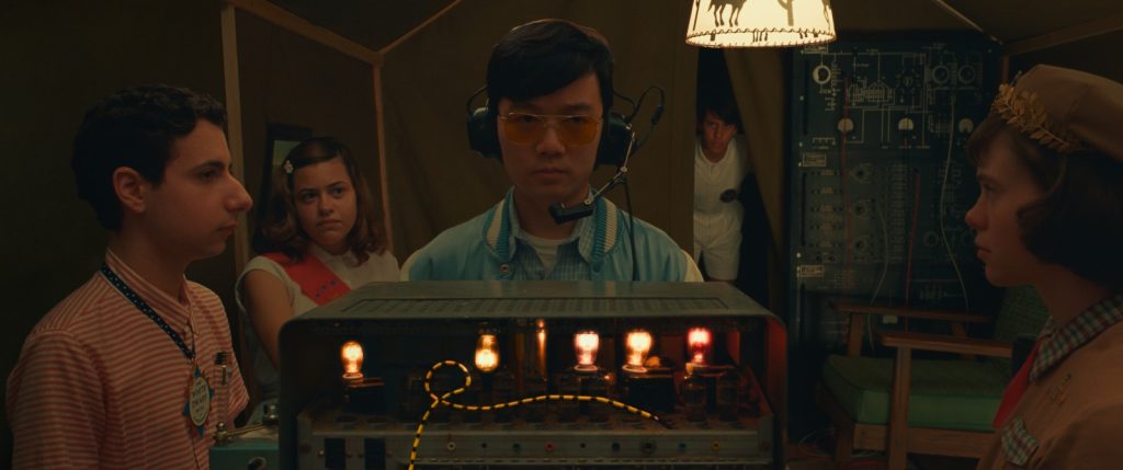 Junior Stargazers figure out a way to bypass government officials' phone blocks in Wes Anderson's "Asteroid City."