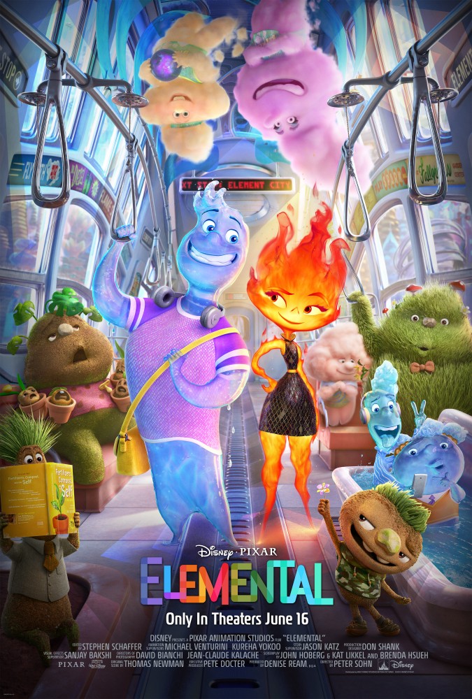 Elemental film poster and movie review