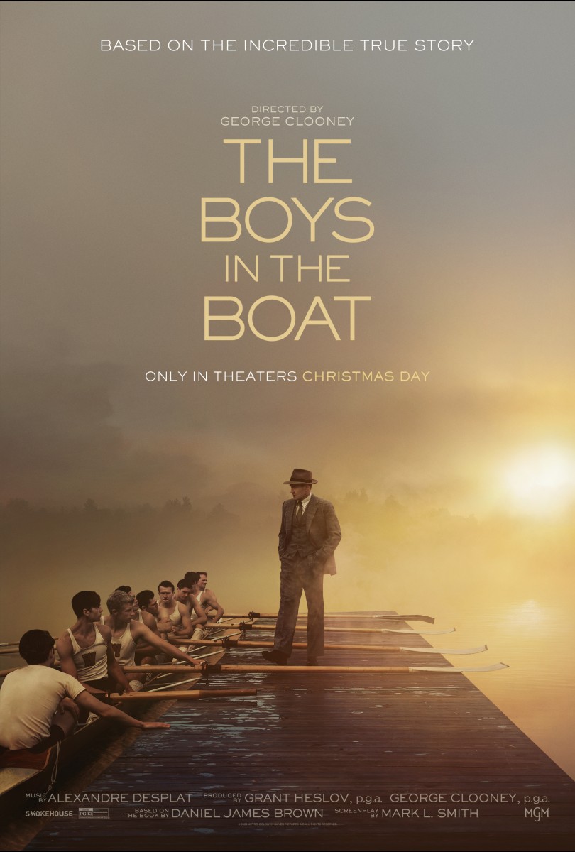The Boys in the Boat film poster and movie review