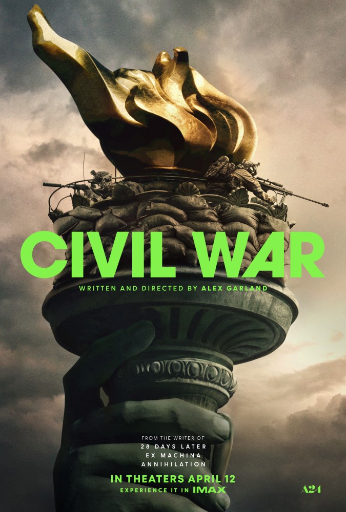 Civil War film poster and movie review