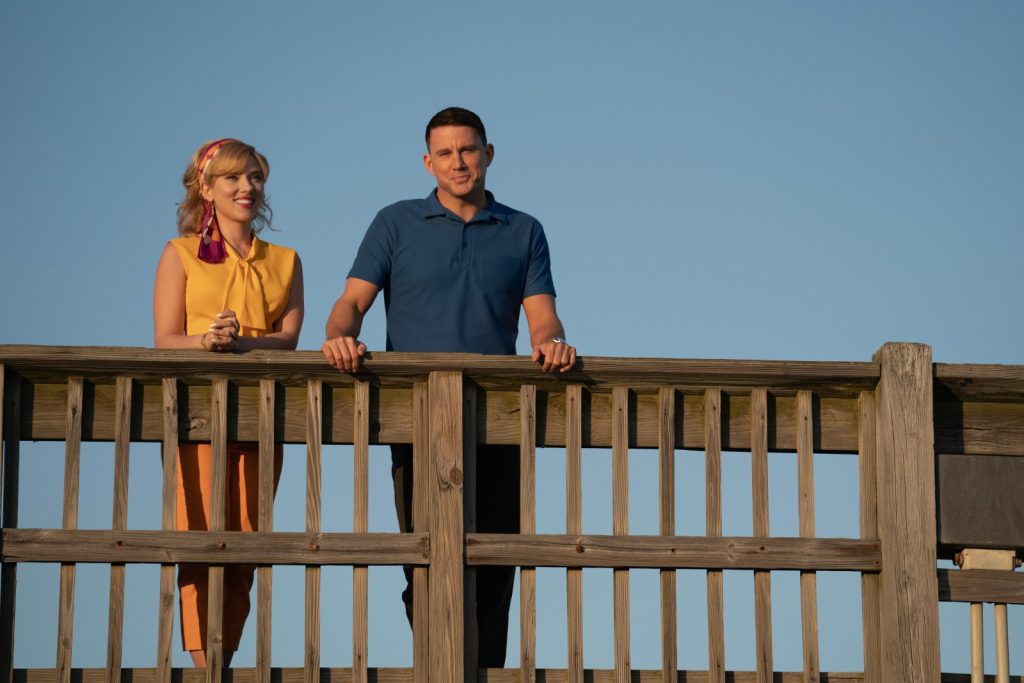 Fly Me to the Moon 3 "Fly Me to the Moon" sets a Scarlett Johansson-Channing Tatum romantic comedy against the United States' 1960s Space Race.