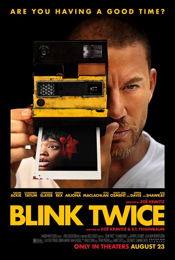 Blink Twice film poster and movie review