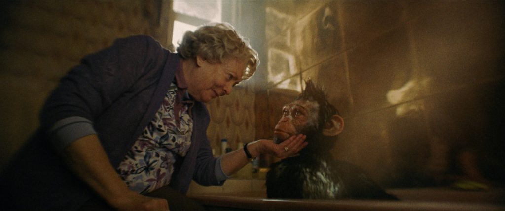 Better Man 3 Young Robert gets a story and a bath from his beloved nan (Alison Steadman).