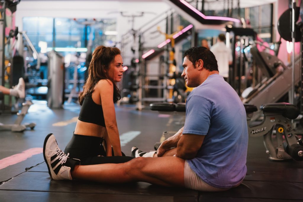 The relationship between Mark Kerr (Dwayne Johnson) and girlfriend Dawn Staples (Emily Blunt) is one of several alternating foci of Benny Safdie's "The Smashing Machine."