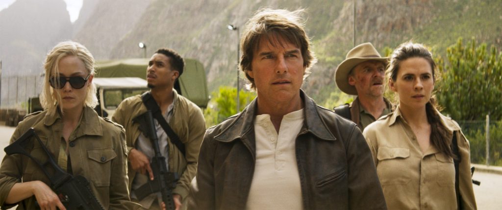 Mission: Impossible - Final Reckoning 4K Ultra HD + Blu-ray + Digital Code 5 Pom Klementieff, Greg Tarzan Davis, Simon Pegg, and Hayley Atwell are among those aligned with IMF superstar Ethan Hunt (Tom Cruise) in "Mission: Impossible - The Final Reckoning."