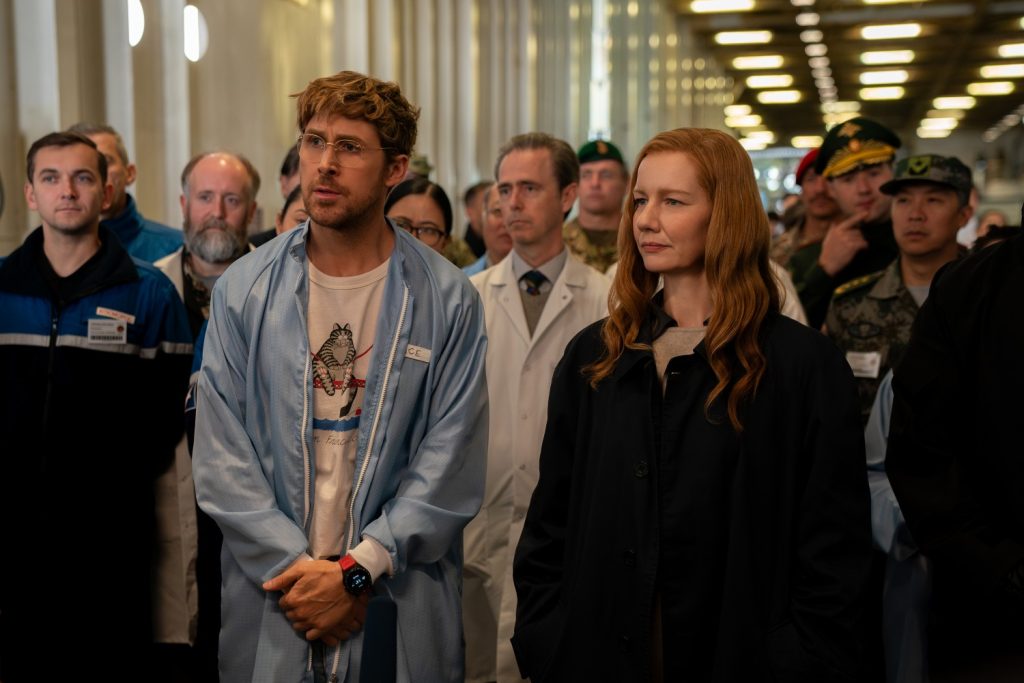 Canada's Ryan Gosling and Germany's Sandra Hüller make for an unlikely pairing in "Project Hail Mary."